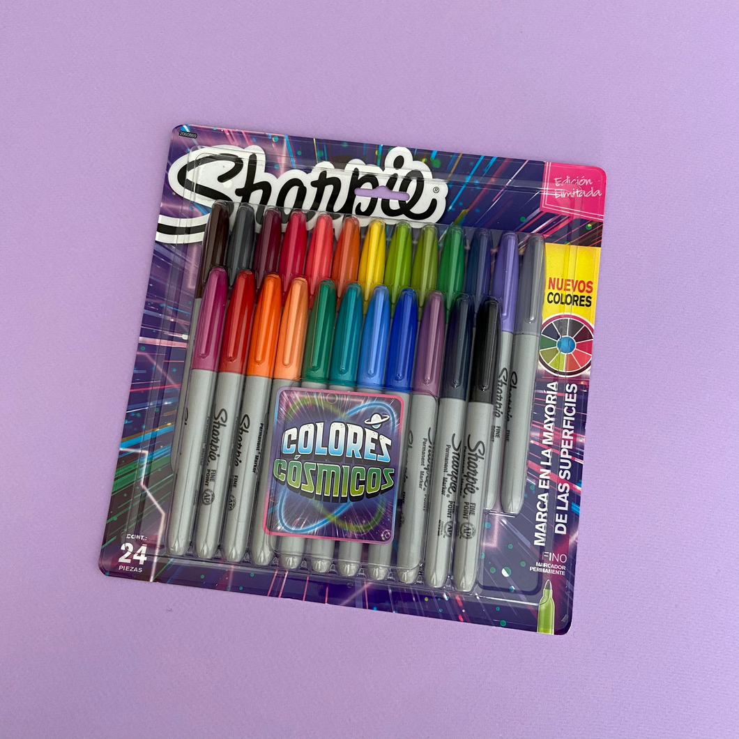 Set plumones Sharpie - 24 colores